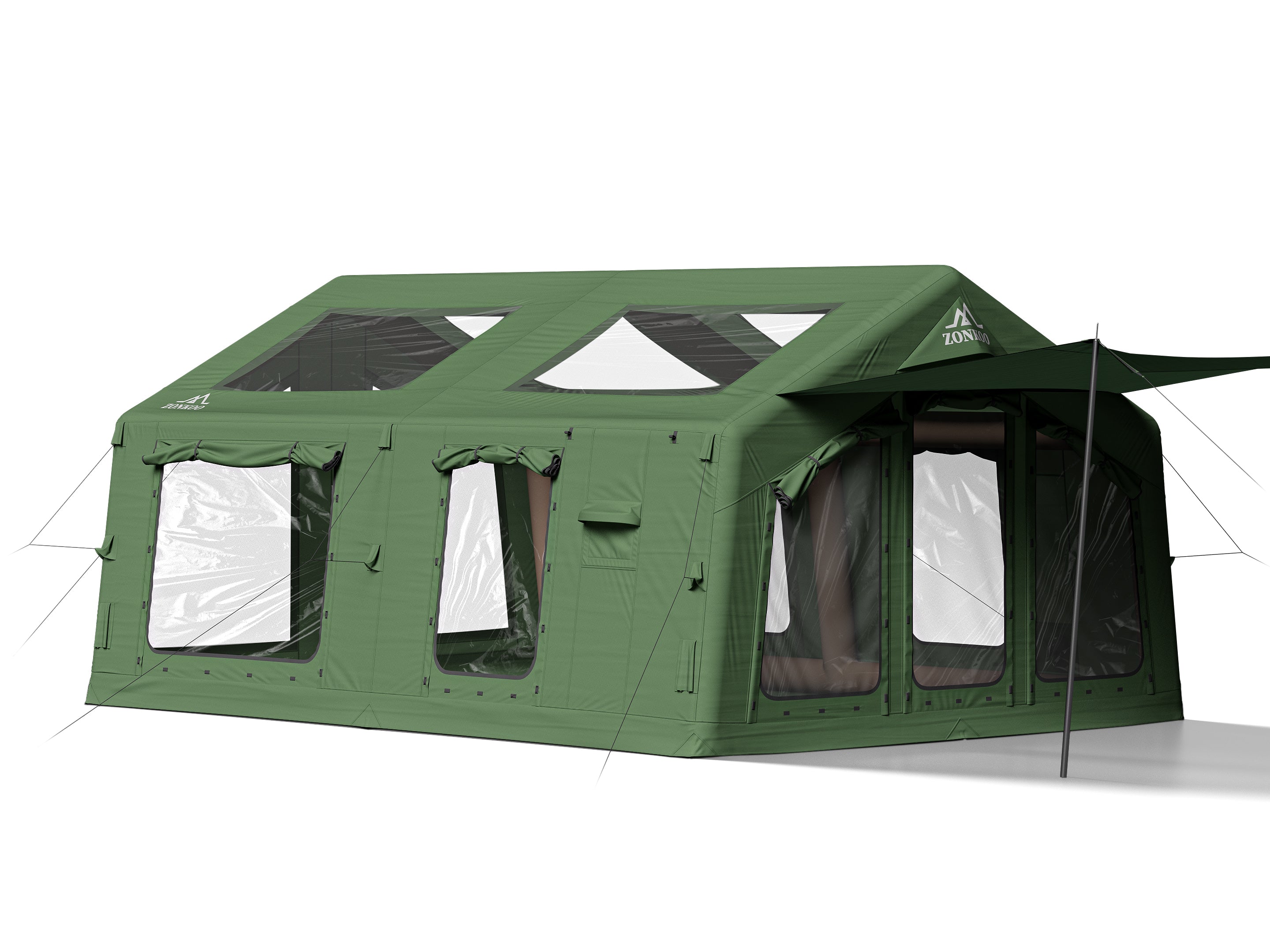 dancoom tent Zonkoo Draco Large Inflatable | 2-Room Camping Layout Lethal Gaming Gear LA-1 DMR-VAULT-LL2 Size:XS Sturdy and Durable This