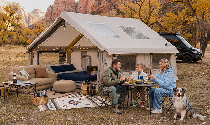 What Type of Inflatable Tent Is Best for Camping With a Dog?