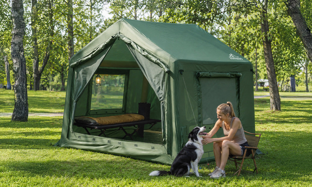 Solo Female Camping with a Dog: Safety, Gear, and Tent Tips