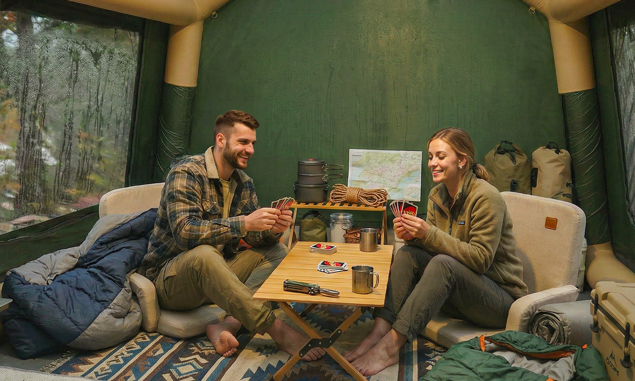 Water Droplets on the Inside of a Tent—Is It Really a Waterproofing Problem?