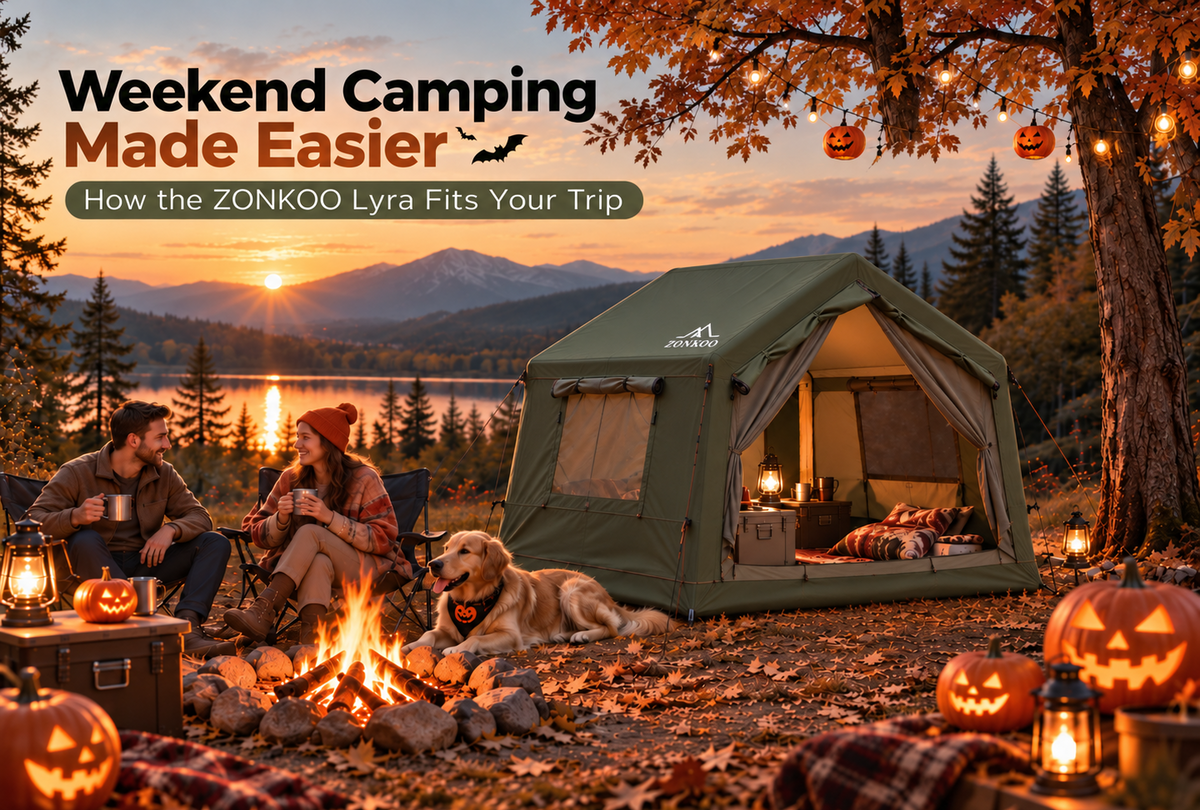 Weekend Camping Made Easier: How the ZONKOO Lyra Fits Your Trip
