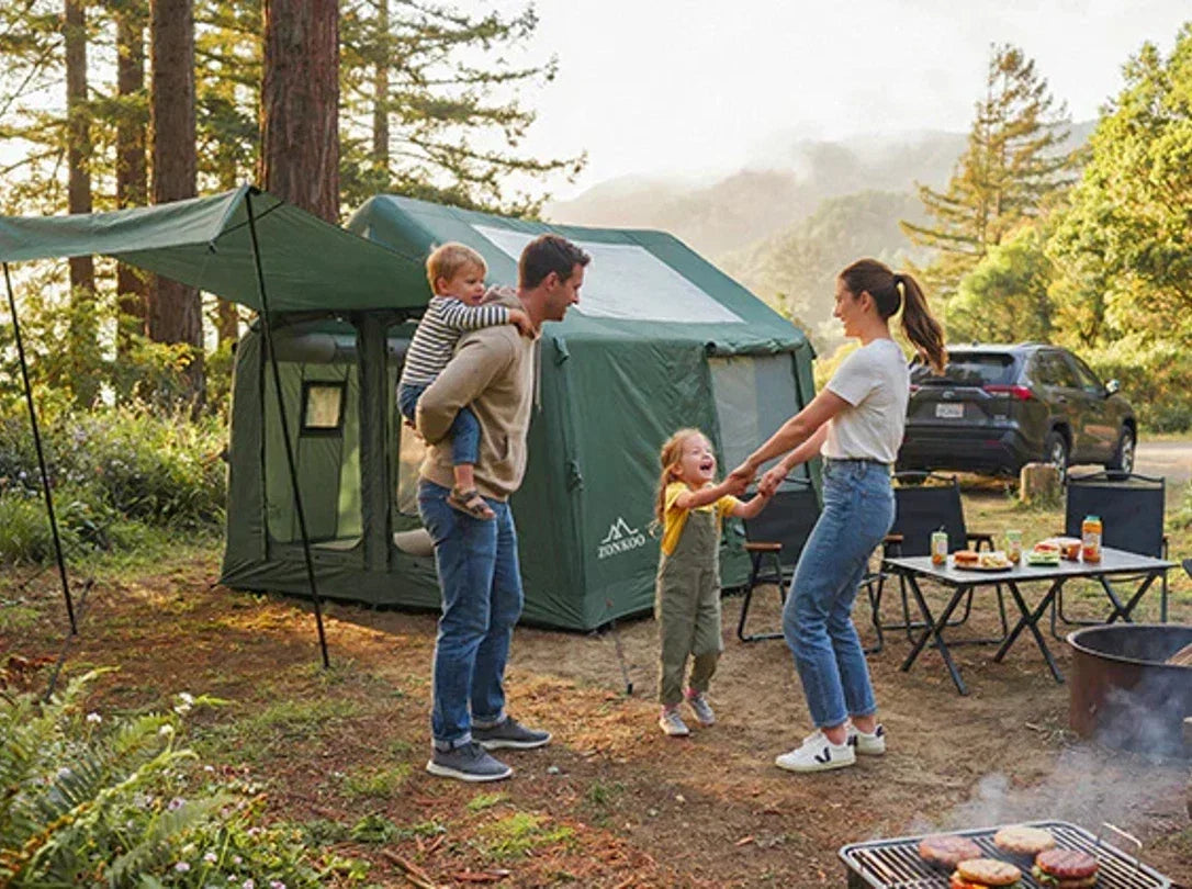 Zempire Aerospeed 6 vs ZONKOO Orion: Which Inflatable Tent Is Better for Weekend Car Camping?