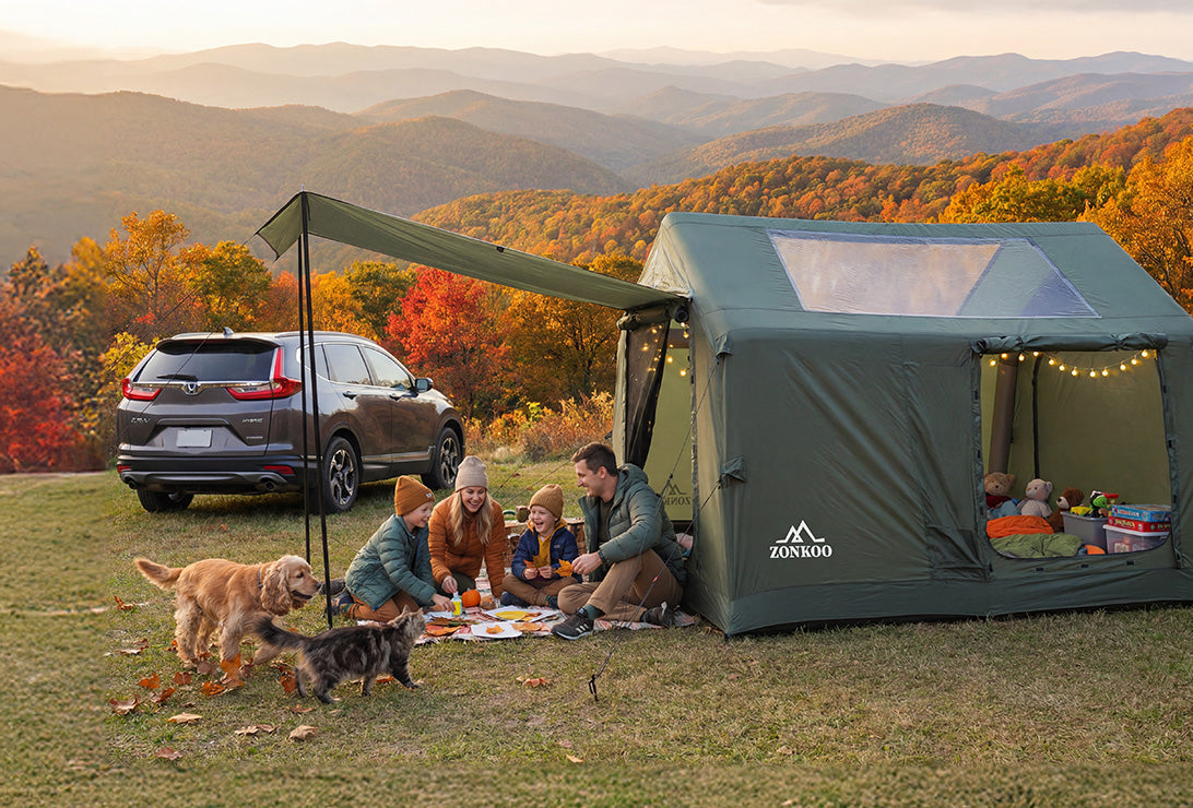 Why Are Inflatable Tents Well Suited for Car Camping?