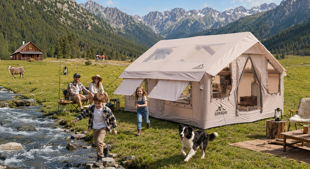 How to Set Up a Comfortable Family Campsite?
