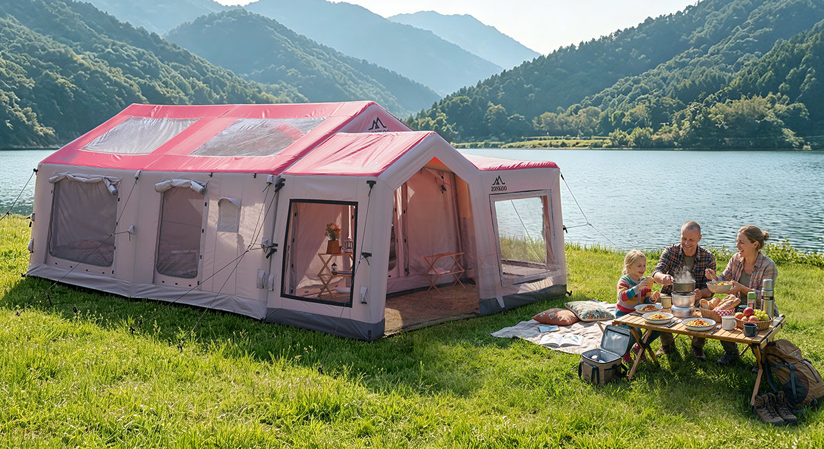 Are Inflatable Tents Good for Glamping? Space, Layout, and Comfort Explained
