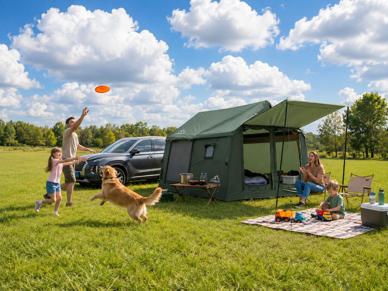 Zempire Pronto 5 V2 vs ZONKOO Orion: Which 4-Person Inflatable Tent Is Better for Weekend Family Camping?
