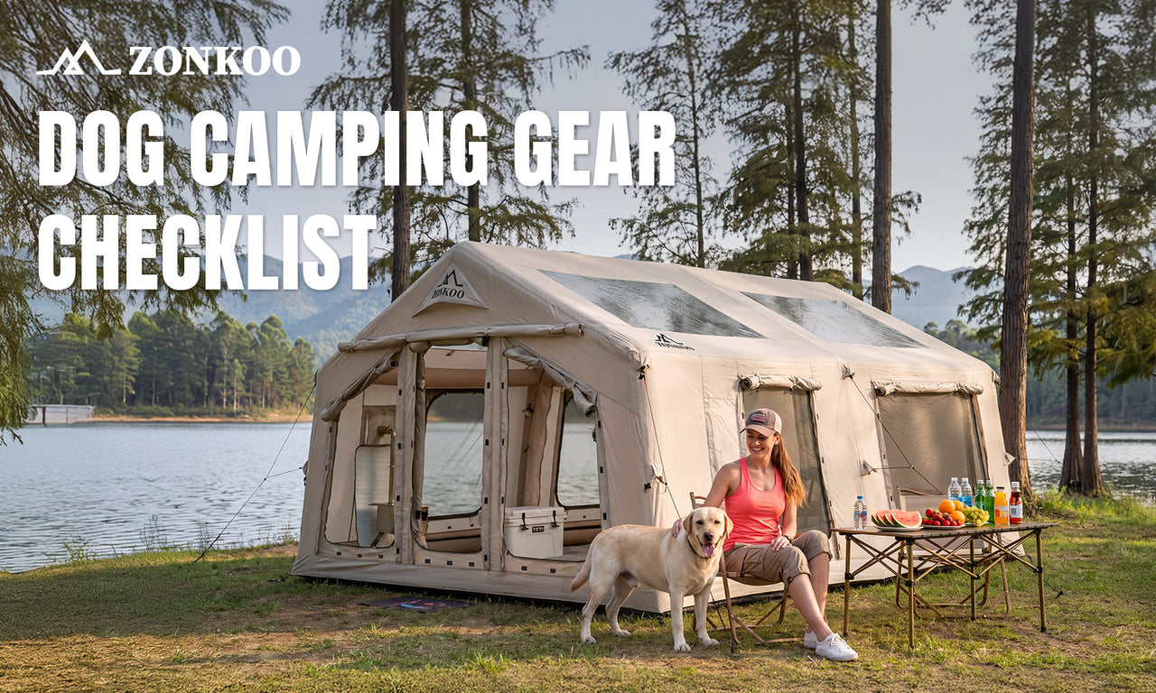 Dog Camping Gear Checklist: What to Pack for a Comfortable Trip With Your Dog?