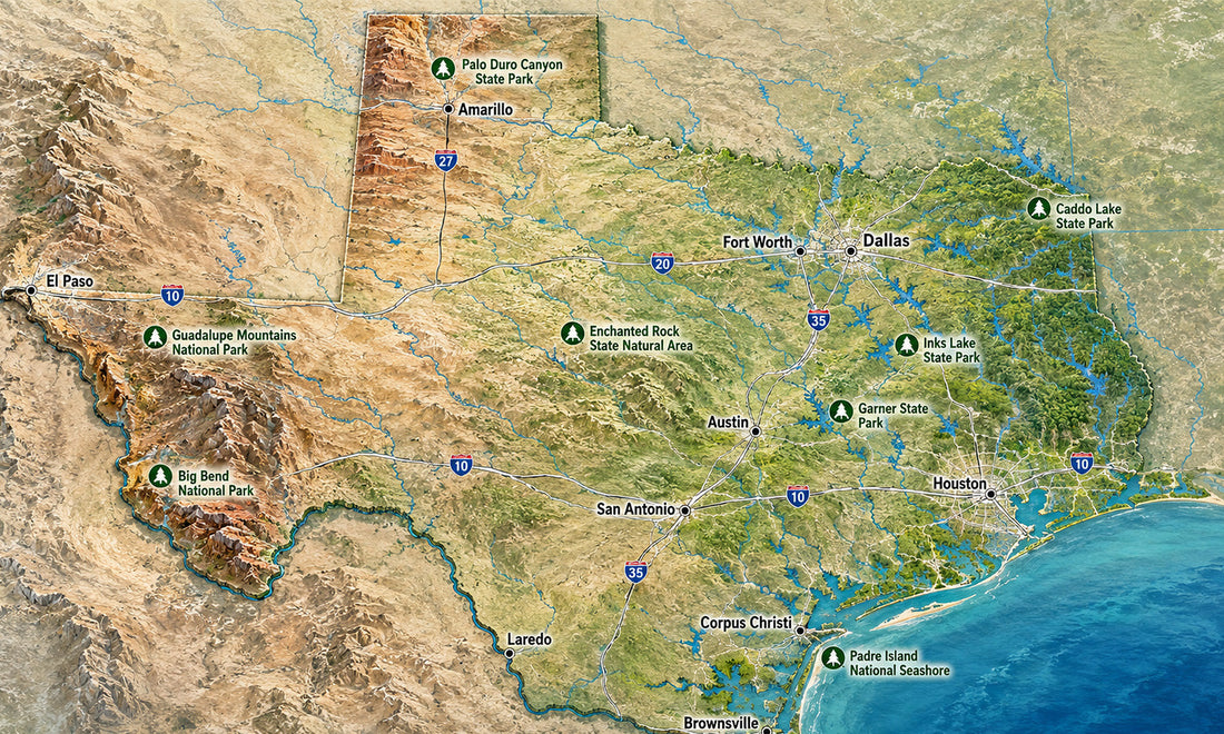 Texas Camping Spots and Campground Price Guide | Camping Recommendations for Families and Outdoor Travelers🌄