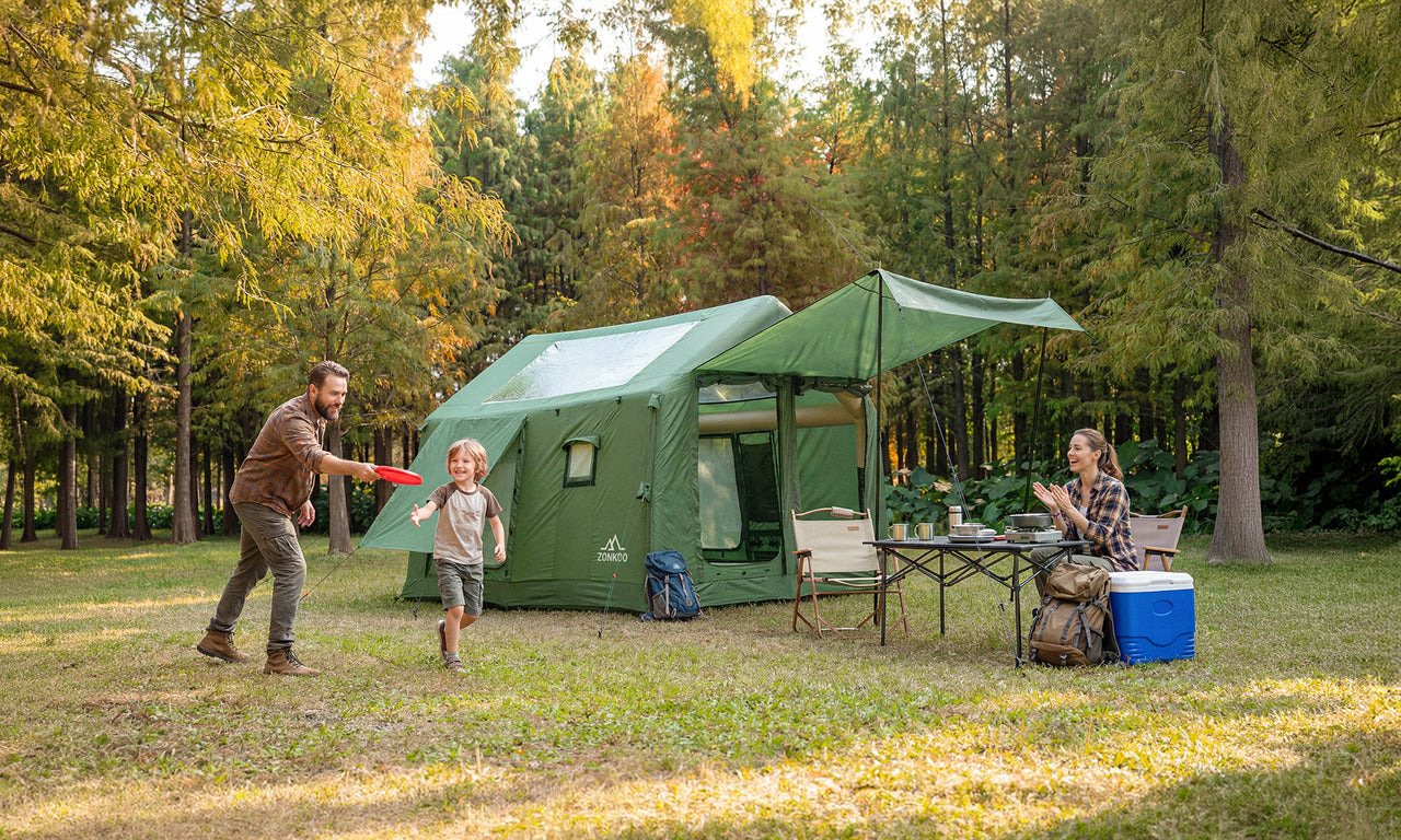 Coody 8.0 Air Tent vs Zonkoo Orion: Which Inflatable Family Tent Fits Your Camping Style Better?