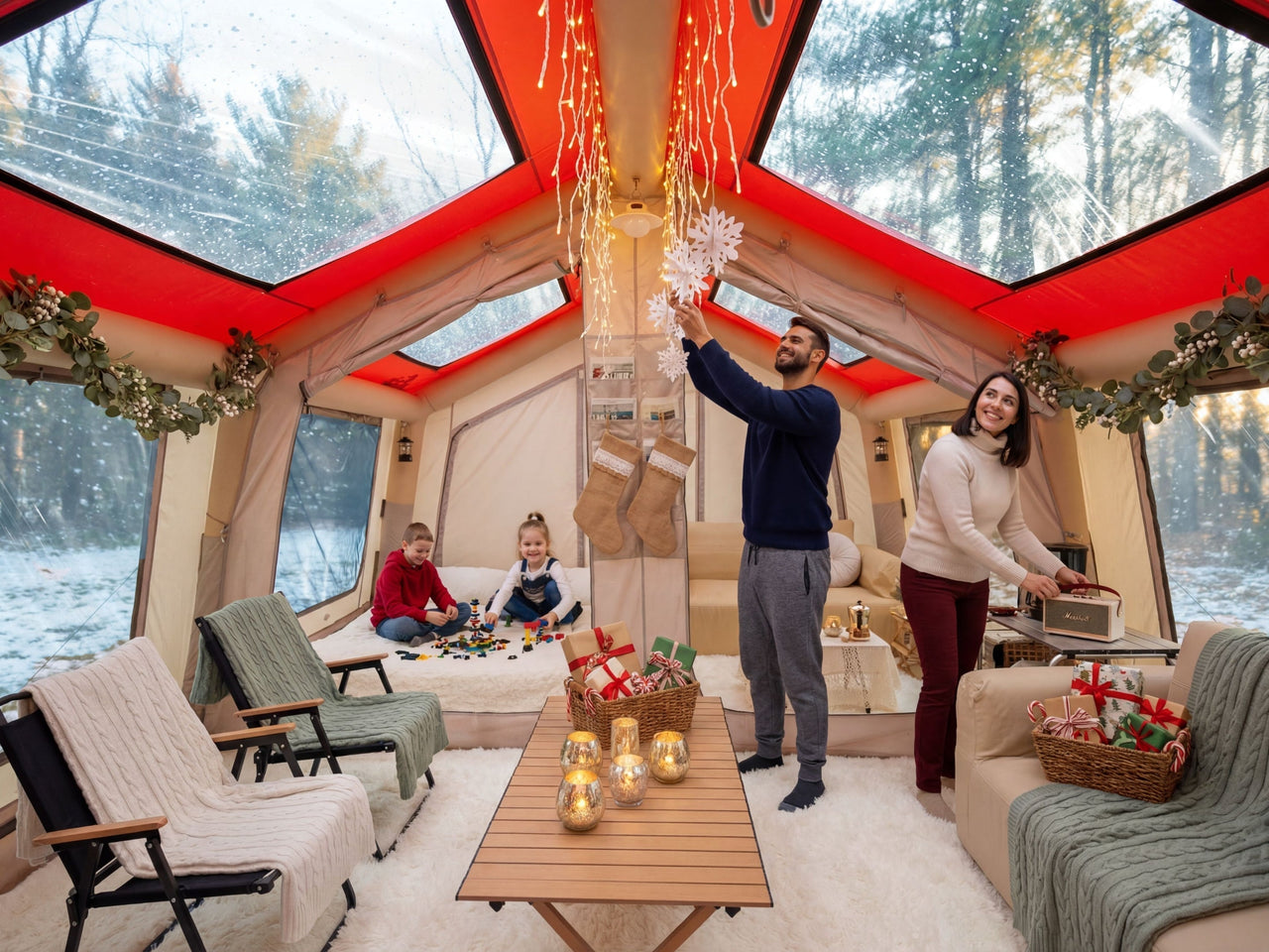 What Size Inflatable Tent Do I Need? ZONKOO Inflatable Tent Size Guide