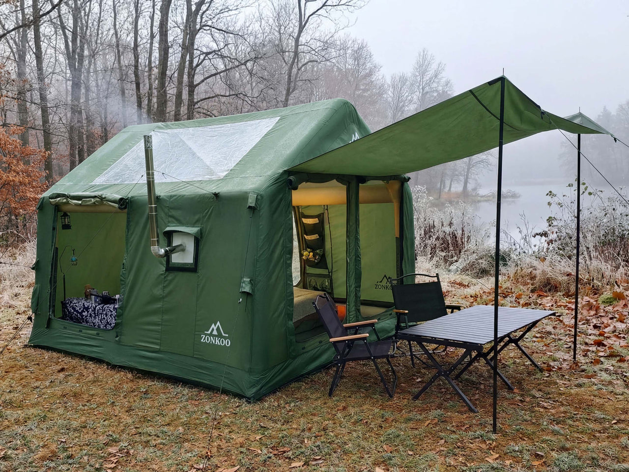What to Know About Inflatable Tents with Stove Jack Before You Buy