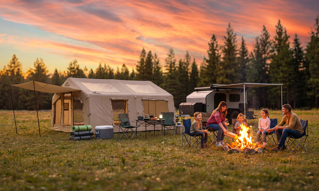 Large Tent Packing Tips: Inflatable Tents Are Actually Easier to Pack Than You Think