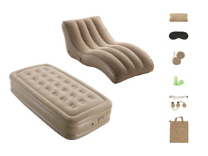 Single Inflatable Sofa & Bed Set