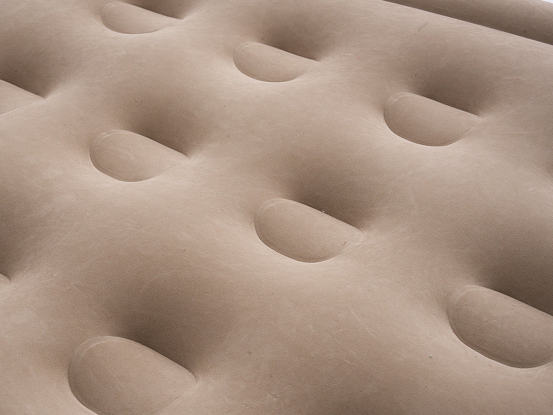 Double High Air Mattress with Built-in Pump