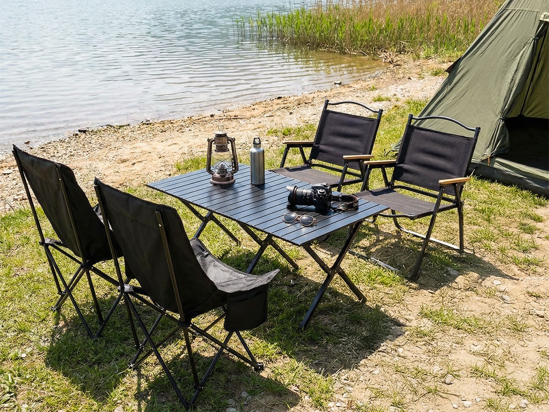 2–4 Person Outdoor Table & Chair Set