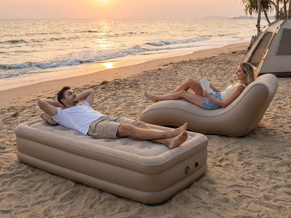 Single Inflatable Sofa & Bed Set