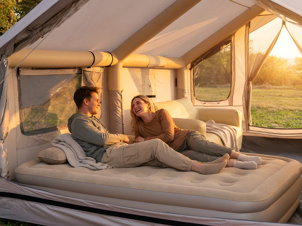 Double Inflatable Sofa & Bed Set