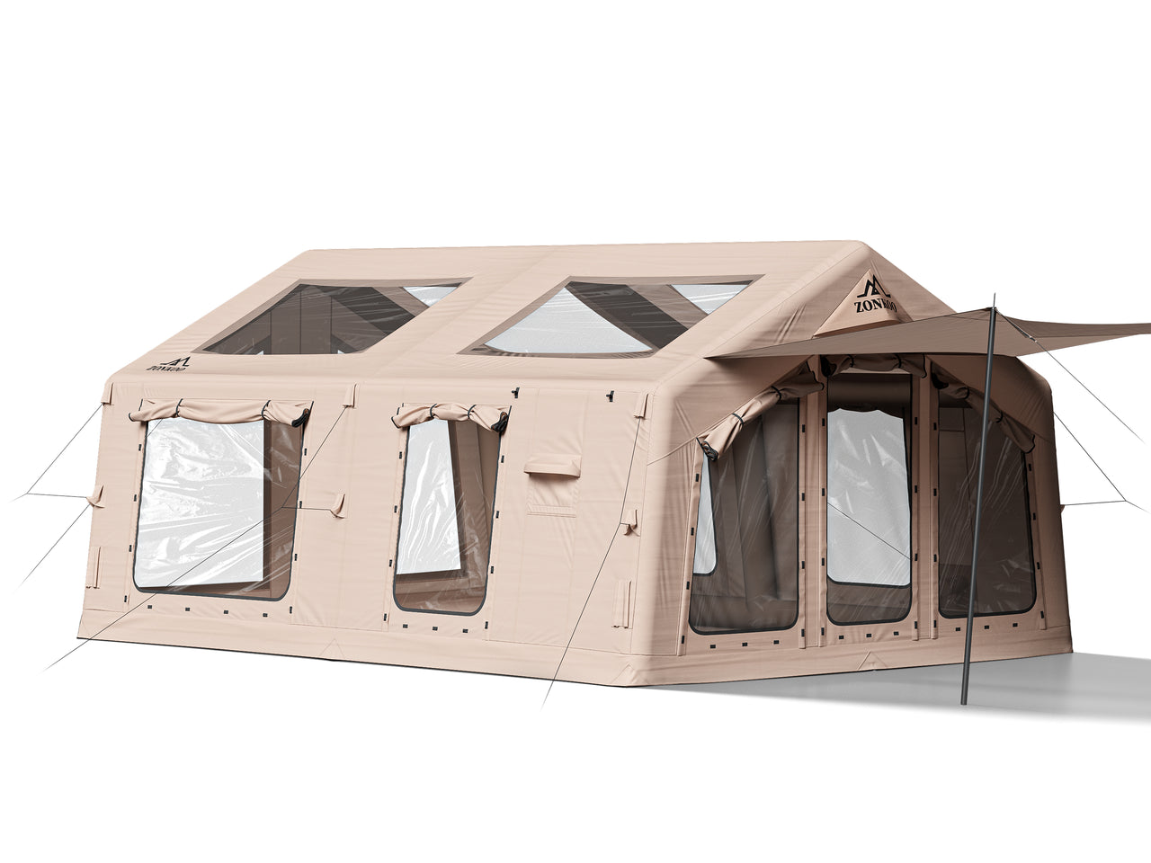 Zonkoo Draco large inflatable tent with two-room layout for group camping